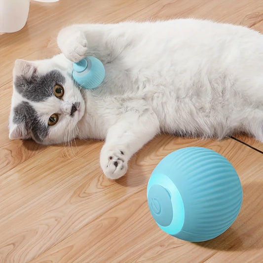 Smart Interactive Cat Toy Ball – Automatic Play & Exercise