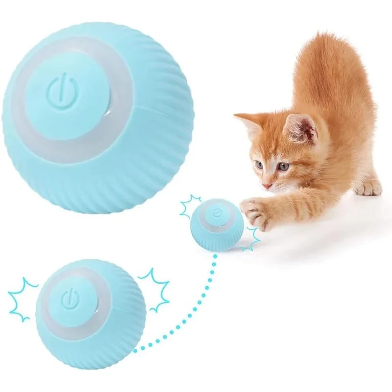 Smart Interactive Cat Toy Ball – Automatic Play & Exercise